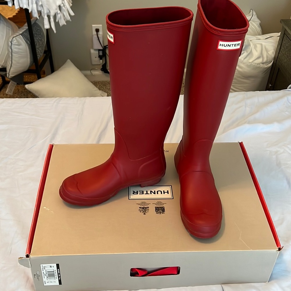 Hunter rain boots